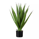 2 Ft Nearly Natural 28-in Artificial Agave Plant – adds a lush green touch to interiors