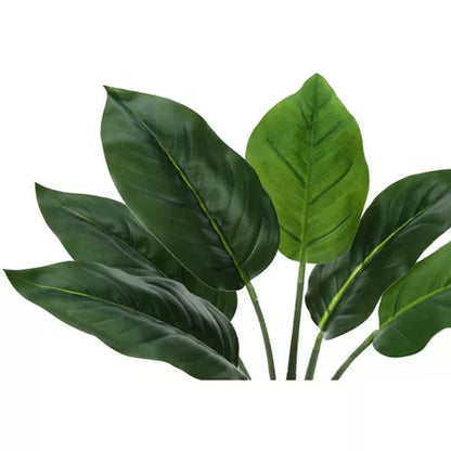2 Ft Monarch Specialties Artificial Plant 17 inch Tall Aureum Indoor Faux Fake Table Greenery Potted Real Touch Decorative Green Leaves White Pot 4 out of 5 stars with 1 reviews 1 – faux greenery with vibrant texture