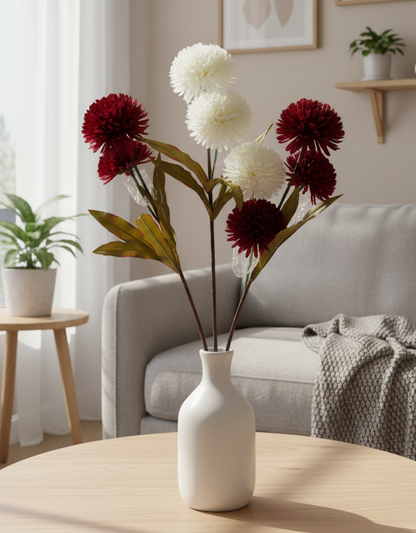 Artificial Dahlia Flower Stick