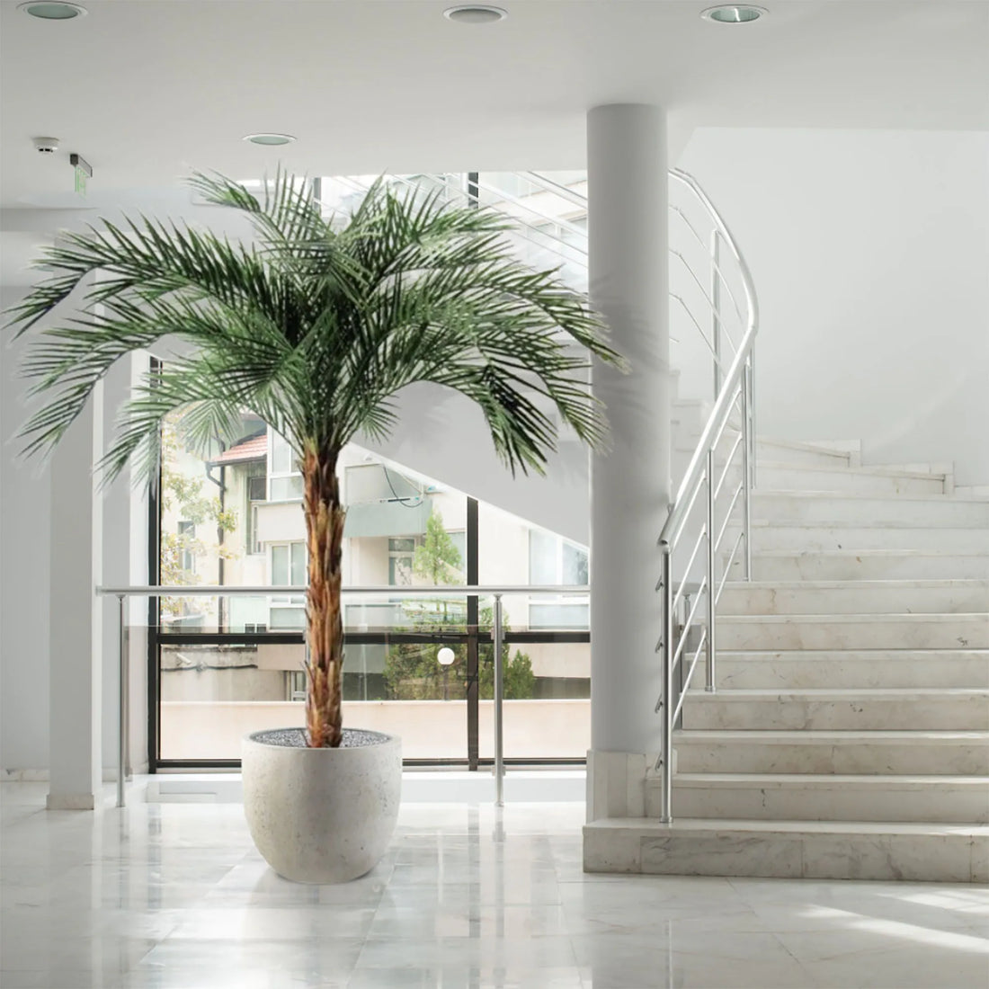 6 Ft Artificial Phoenix Palm OD Deluxe 225cmArtificial Phoenix Palm OD Deluxe 225cm – ideal for indoor botanical themes