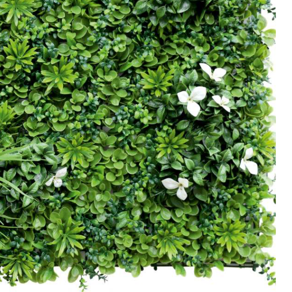 Outdoor Artificial Green Wall Panel – UV-Protected Faux Foliage for Garden, Balcony, Fence &amp; Wall Décor | Weather-Resistant Greenery Backdrop