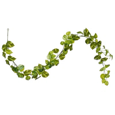 6 Ft Artificial Ivy Garland (3 Pieces) – Vivid Green Faux Foliage with Realistic Leaf Detailing for Indoor &amp; Outdoor