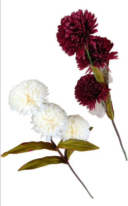 Artificial Dahlia Flower Stick