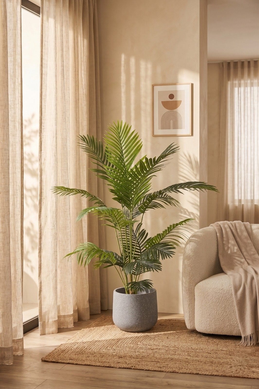 Luxury 4 Ft Artificial Palm Plant