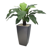 Tropical-inspired 3 Ft faux Anthurium Jungle King – perfect for modern interiors
