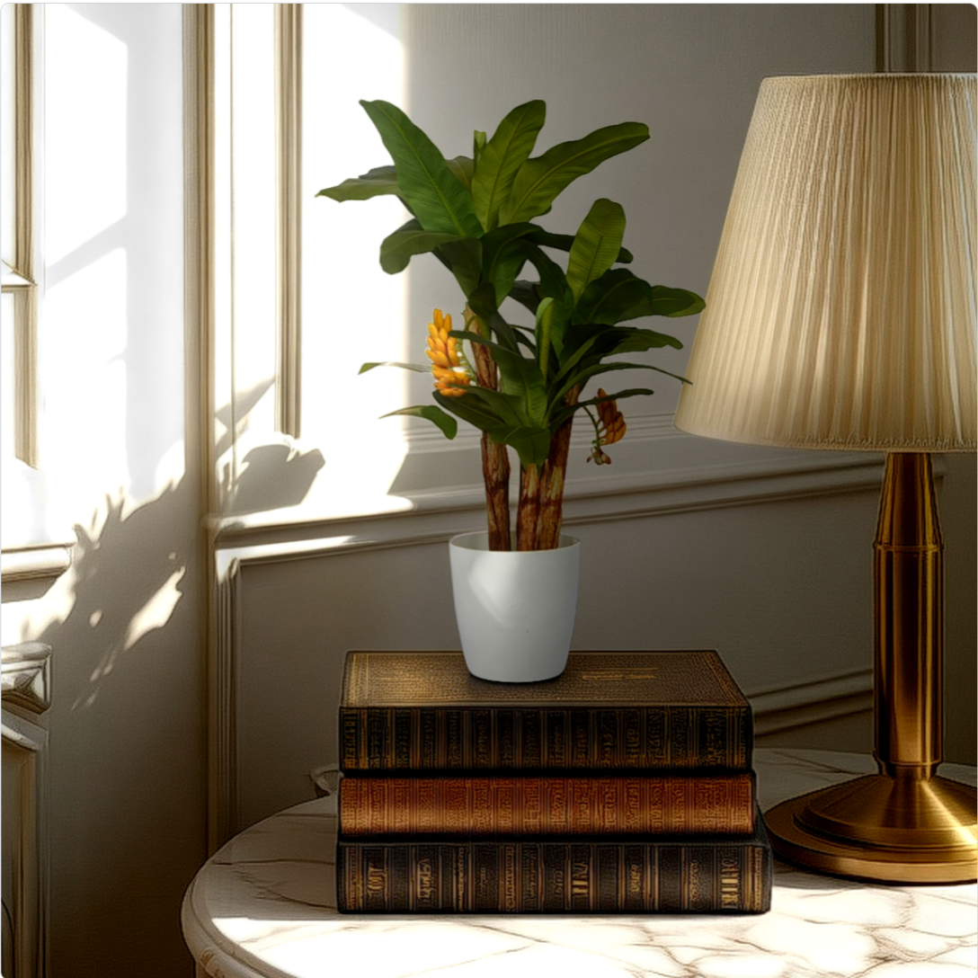 3 Ft Artificial BananaPlant – Greenery Without the Fuss – Complements Minimalist or Modern Décor