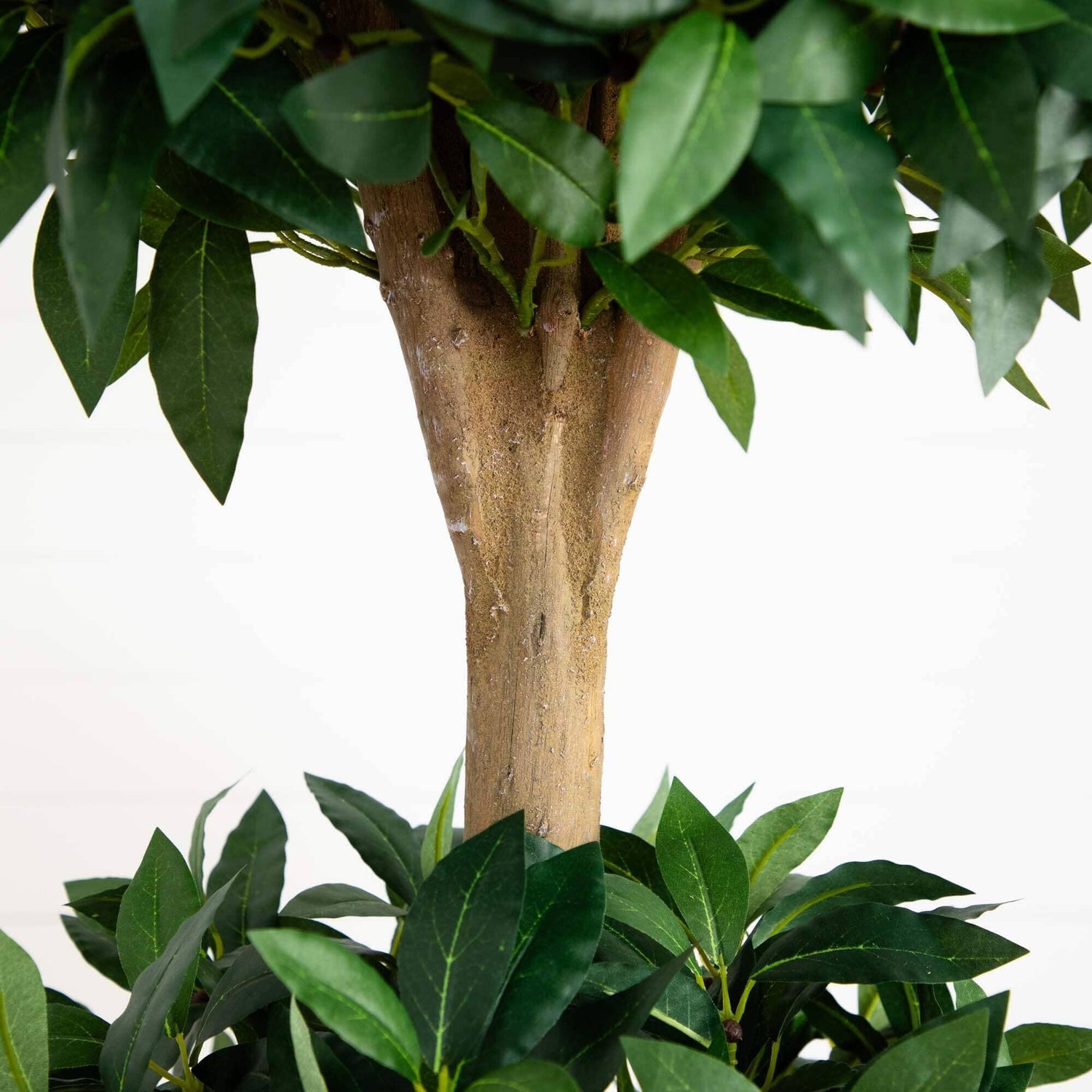 5 Ft Artificial Sweet Bay Triple Ball Topiary Tree – Faux Indoor/Outdoor Decorative Potted Plant