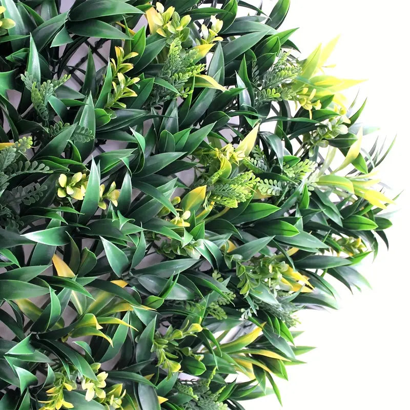 50x50 cm Artificial Lawn Panel – 1pc Faux Grass Mat for Outdoor Wall, Garden, Lawn &amp; Holiday Decoration