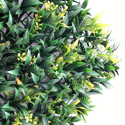 50x50 cm Artificial Lawn Panel – 1pc Faux Grass Mat for Outdoor Wall, Garden, Lawn &amp; Holiday Decoration