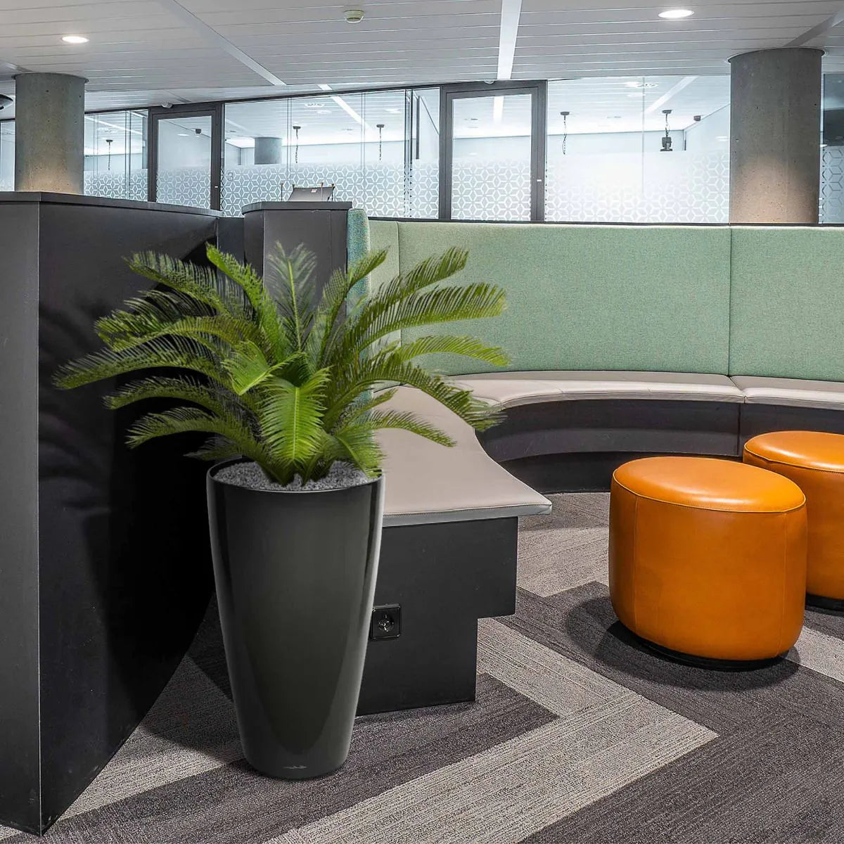 Stunning 2 Ft faux tropical palm tree – perfect for home and commercial use
