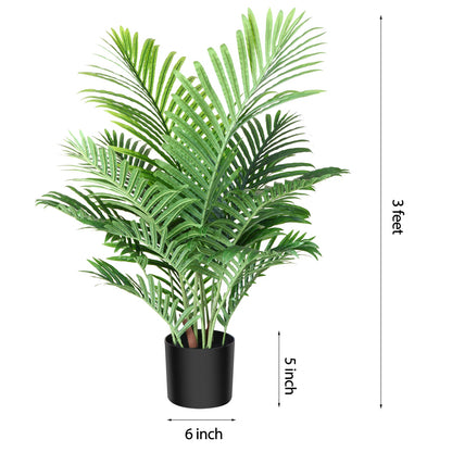 Stylish artificial palm plant perfect for modern and tropical interiors