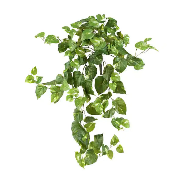 2 Ft Artificial Pothos Ivy Leaf Hanging Plant – Faux Greenery Foliage Vine for Home, Office &amp; Shelf