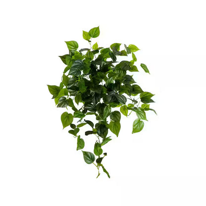 2.5 Ft UV Resistant Artificial Philodendron Vine (Set of 2) – Lush Hanging Faux Plants for Indoor &amp; Outdoor