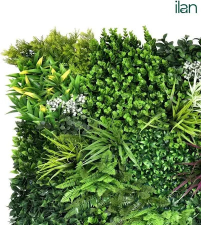 Artificial Green Wall Panel – 1m x 1m Vertical Garden Panel | UV-Protected Faux Greenery for Indoor &amp; Outdoor Décor