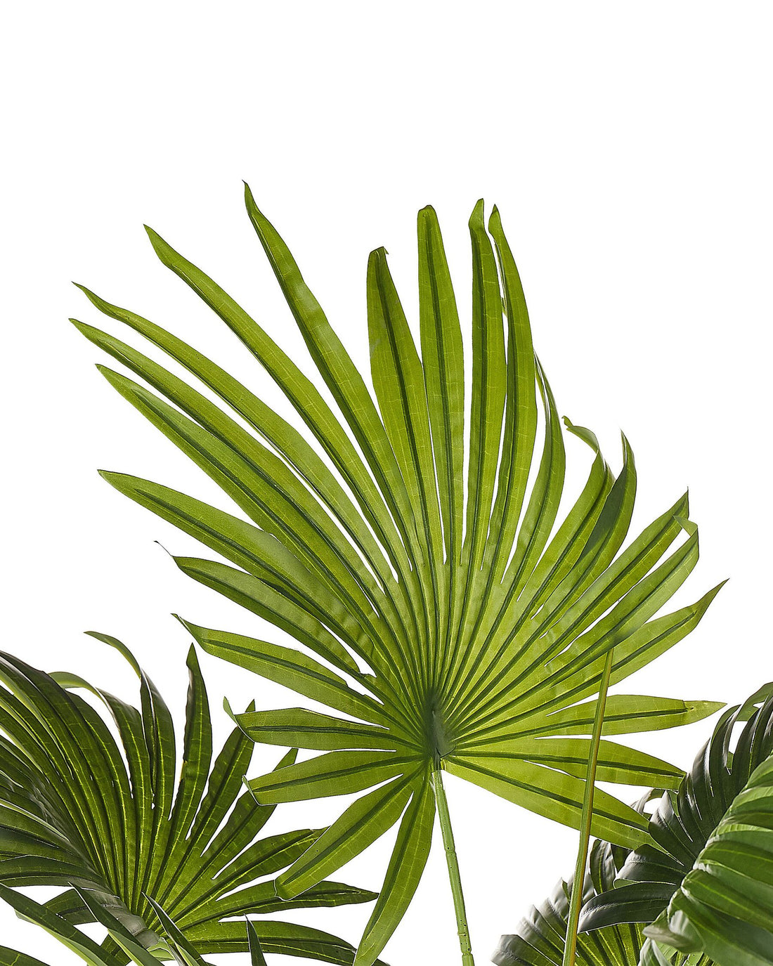 3 Ft Artificial Fan Palm (Without Pot) – full plant shot showcasing realistic foliage