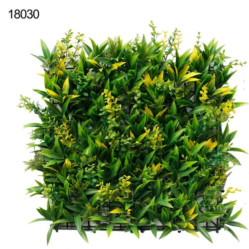 50x50 cm Artificial Lawn Panel – 1pc Faux Grass Mat for Outdoor Wall, Garden, Lawn &amp; Holiday Decoration