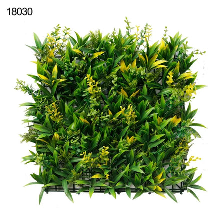 50x50 cm Artificial Lawn Panel – 1pc Faux Grass Mat for Outdoor Wall, Garden, Lawn &amp; Holiday Decoration